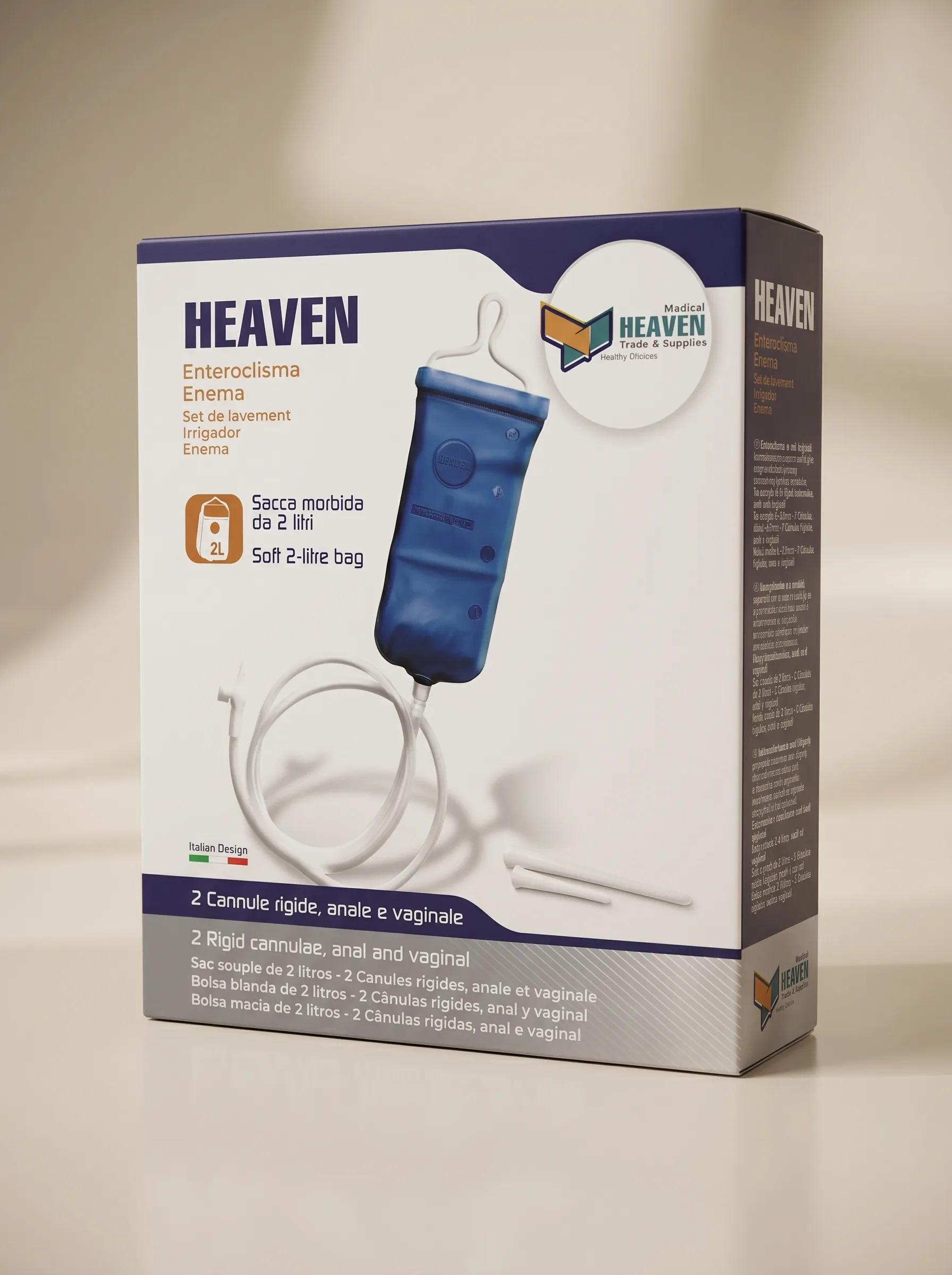HEAVEN Enema Irrigator Set 2 Litres